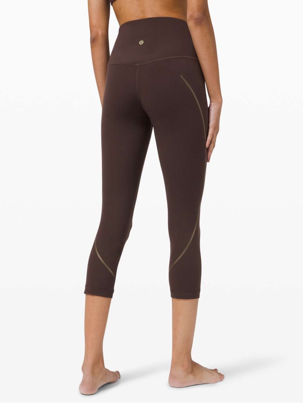 lululemon align set - French press and gold foil accent - Picture 4 of 12